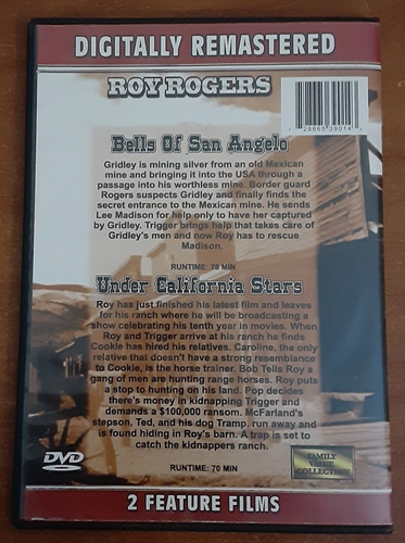 Vintage Western Movie DVD LOT of 5 Deadwood Sheriff Tombstone Roy Rogers Dodge - Picture 11 of 20