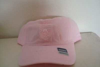 OAKLAND RAIDERS PINK BCA     BEACH GOLF  DEADSTOCK HAT CAP VINTAGE F4