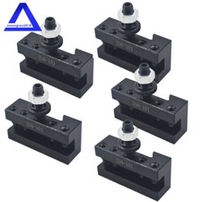 AXA #1 250-101 Quick Change Tool Post Turning 5 PCS & Facing Holder For Lathe