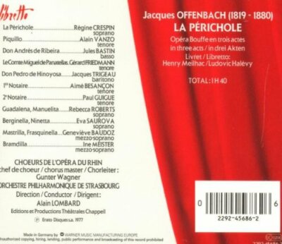 【中古】 La Perichole J．Offenbach ,Lombard $_57.JPG?set_id=8800005007