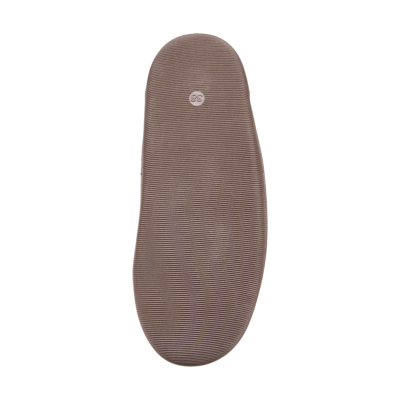 Chaussons En Véritable Cuir Doublés Peau De Mouton - Taille 36-42 - Marron - Vanuba