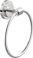 Moen DN0786CH Iso Bathroom Hand Towel Ring, Chrome Finish