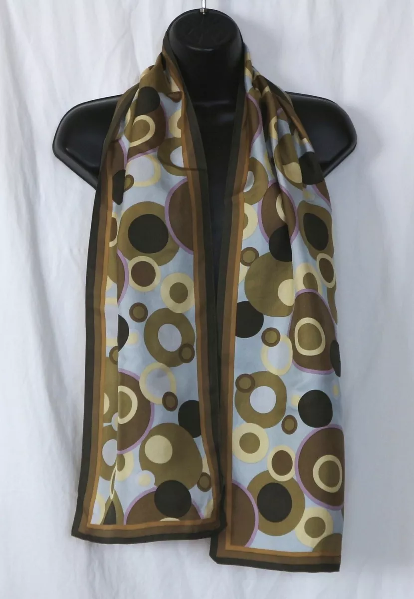 Rectangle silk sale scarf