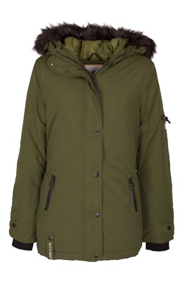 ALPENBLITZ Damen Damenjacke Jacke Parka Winterjacke oliv grün NEU