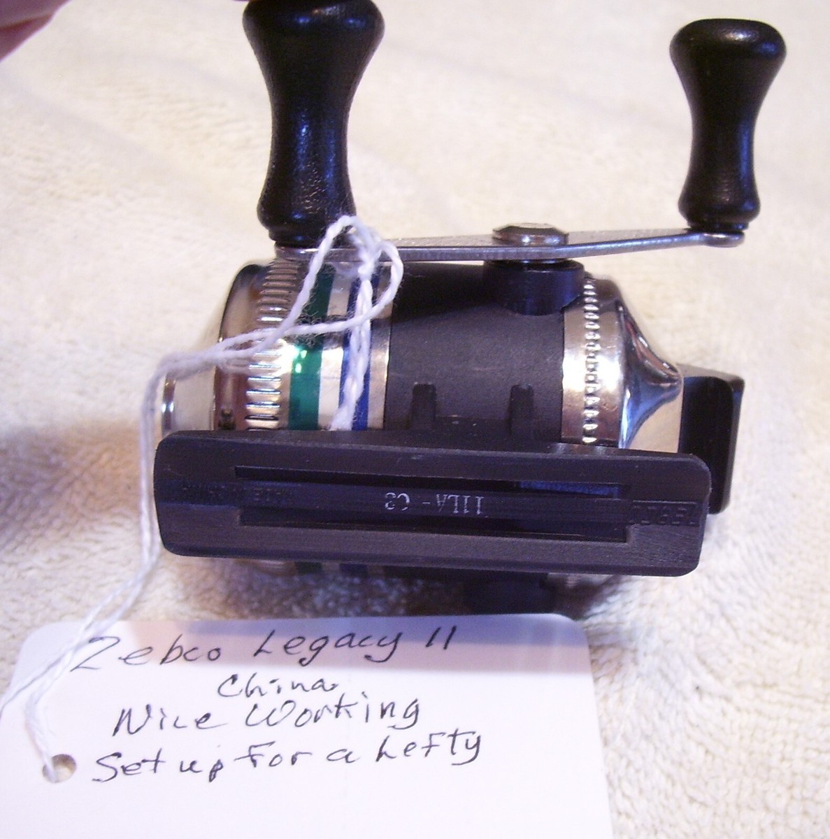 020125 VINTAGE ZEBCO LEGACY 11 UL REEL SEE REEL TAG NICE | eBay