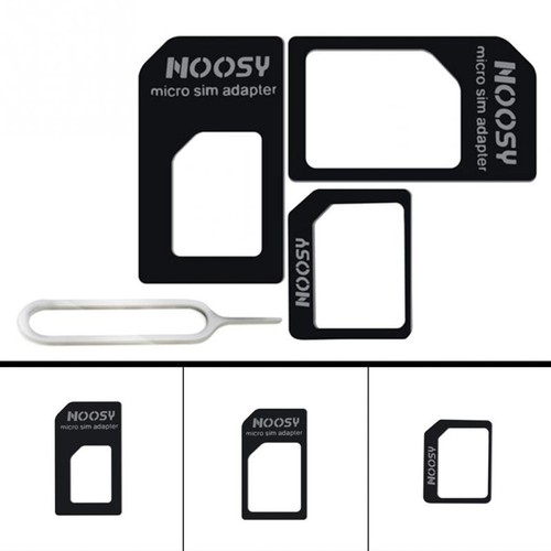 Adaptador SIM 4 en 1, Nano a Micro SIM, Nano a SIM, Micro a SIM, Llave SIM r05 - Imagen 2 de 3