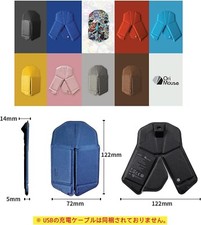 myAir.0 OriMouse Foldable Wireless Mouse Portable Bluetooth Ultra-Thin From JP