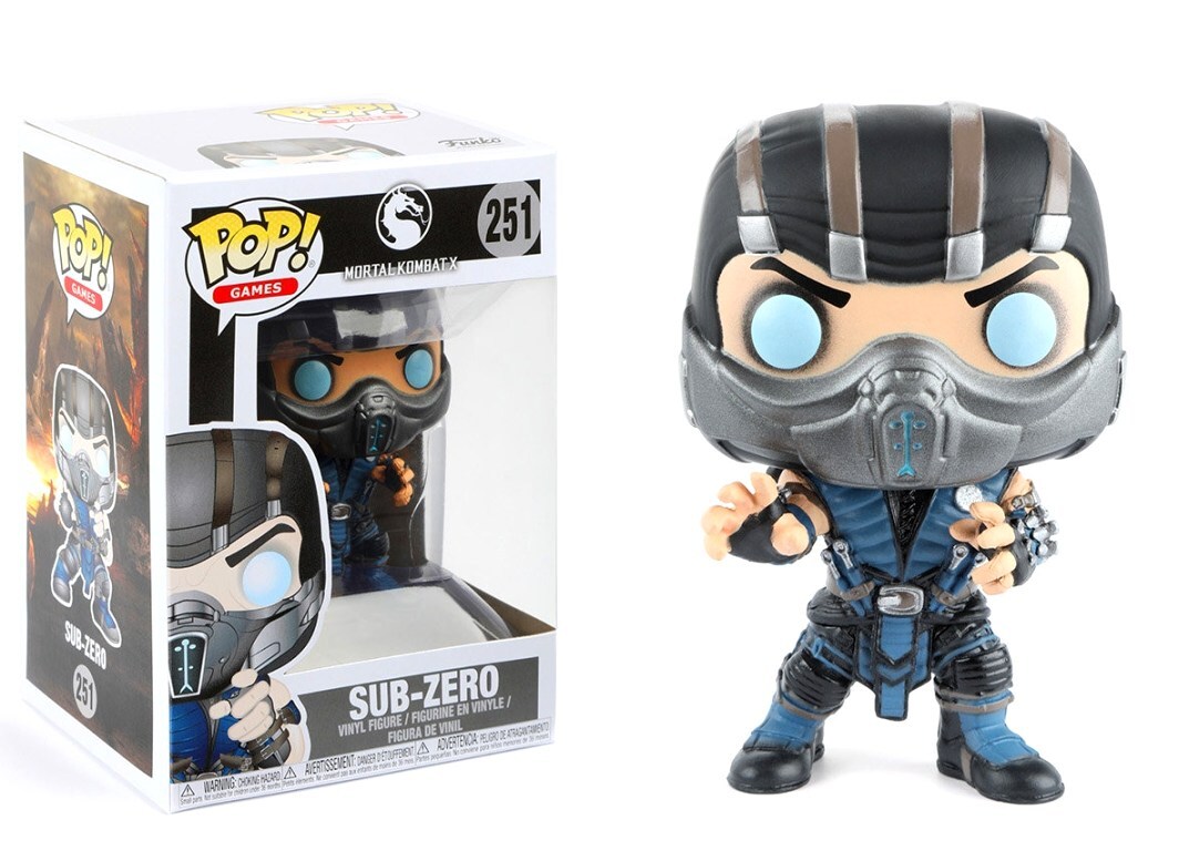 En Oferta Mortal Kombat X Sub-Zero Pop! Funko Games Vinyl Figure N° 251