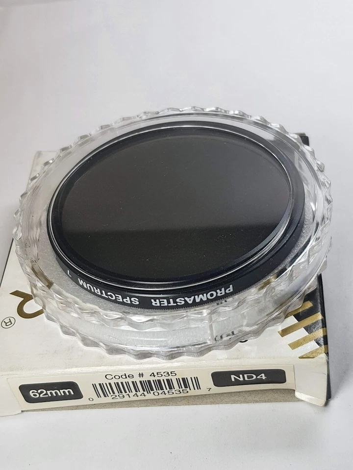 62mm ND4 ND 4 Lens filter Neutral Density ND4X ND 4X Japan E62 E-62 ProMaster - Image 3 of 4