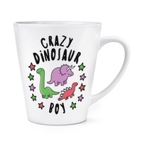 VerrüCkte Dinosaurier Jungen Stars 341Ml Latte Becher Tasse Lustig Spass Tiere T