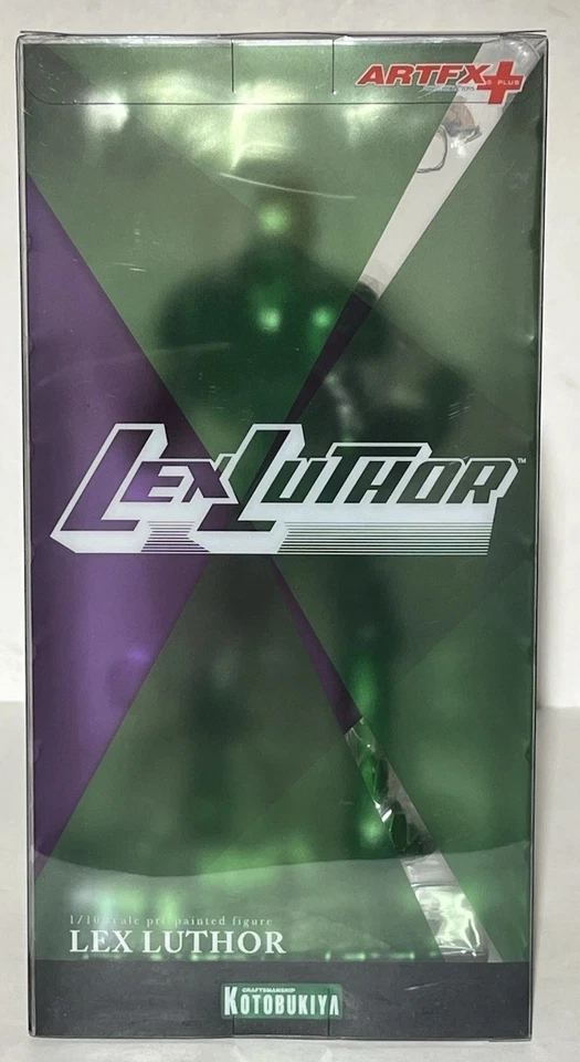 ARTFX+ Superman Lex Luthor 1/10 boneco pintado de PVC Kotobukiya DC Comics**NOVO** - Imagem 3 de 4