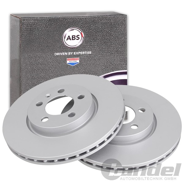 2X A.B.S. Bremsscheiben 276Mm Vorne Passend FüR Audi A1 Seat Arona Ibiza Skoda-image