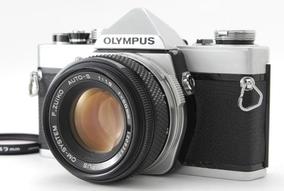 [NEAR MINT] Olympus OM-1 SLR 35mm Film Camera F.Zuiko 50mm F1.8 Lens  From JAPAN