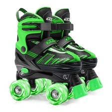 Roller Skates for Girls Boys Ages 4-12, Toddler Kids 4 Size Adjustable Light ...