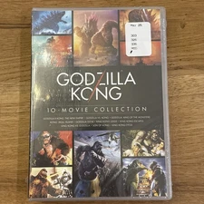Godzilla/Kong 10-Movie Collection (10-DVD Box Set) USA | Sealed | Brand New