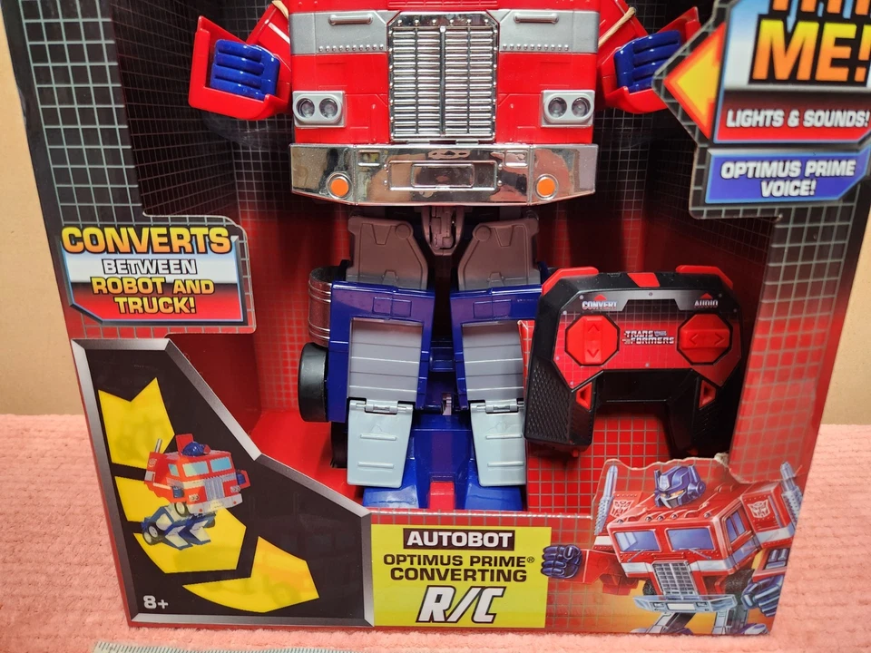 Transformers Autobot "Optimus Prime" Converting RC Toy Lights & Sounds NEW - Image 4 of 4