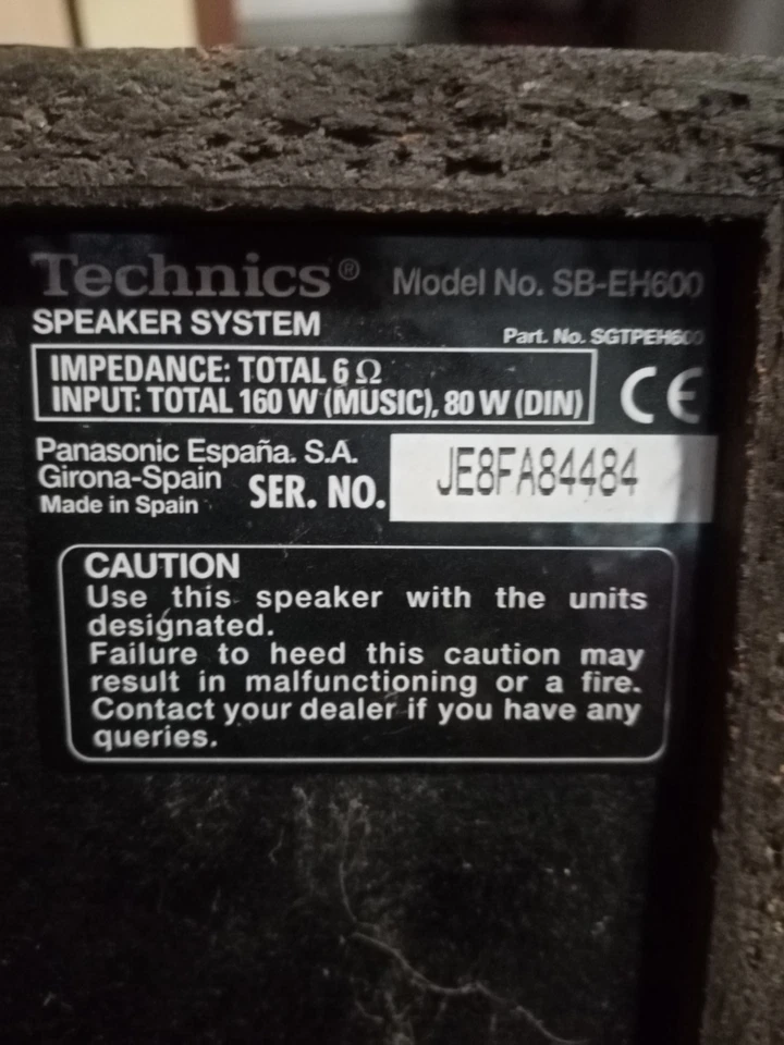 3 Casse Technics - Immagine 4 di 4