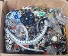 New ListingHUGE 9 Pound Lot Vintage To Now Multicolor Costume Craft/junk Jewelry