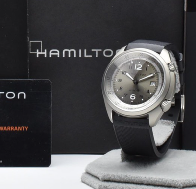 NEAR MINT] Hamilton Khaki Pilot Pioneer H804050 Aluminum Automatic