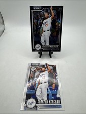 2026 Topps Series 1 Black Glitter Clayton Kershaw 8/10 Dodgers Plus Base