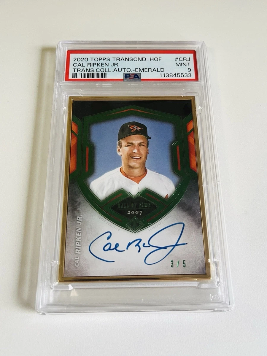 Topps Baseball Cal Ripken, Jr. Autographed Sports Trading Cards
