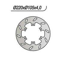 REAR BRAKE DISC PIAGGIO LIBERTY RST / E3 200 2007 659113#366