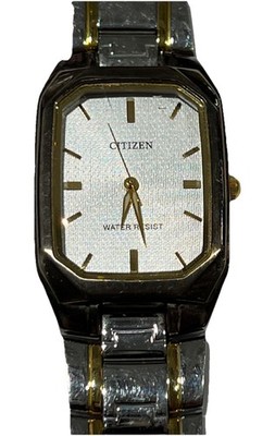 Vintage Citizen Ladies Watch NEW battery 390187 Gold & Silver Tone VGC