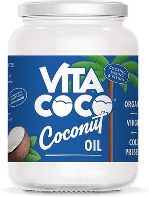Vita Coco Organic Coconut Oil 750 ml, Extra Virgin, Gluten Free, Use As Cooking 