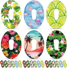 36 Pack Adhesive Patch Compatible with Dexcom G6 Breathable Colorful CGM 