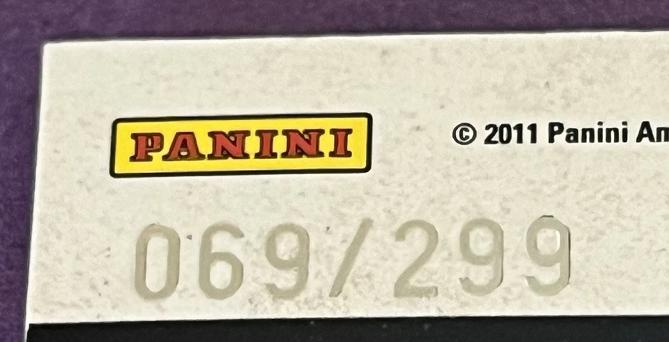2010-11 Panini Playoff Contenders Patches Tim Duncan Silver Die-Cut 069/299 HOF - Image 3 of 4