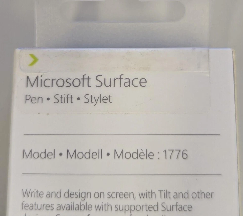 Microsoft Surface Pen (Model 1776) - Brand New in Sealed Box - Image 4 of 4