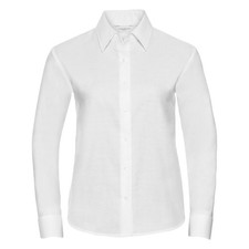 Russell - Camicia Maniche Lunghe Classica Taglie Forti - Donna (BC1022)