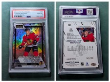 2023-24 O-Pee-Chee Platinum Connor Bedard 143/399 Liquid Metal Rookie PSA 10 🔥