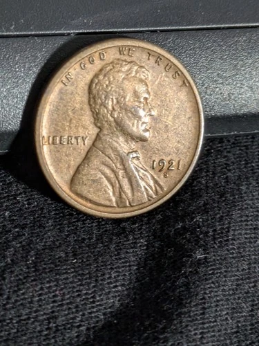 1921-S Lincoln Wheat Cent  MS Unc. R/B Red Brown