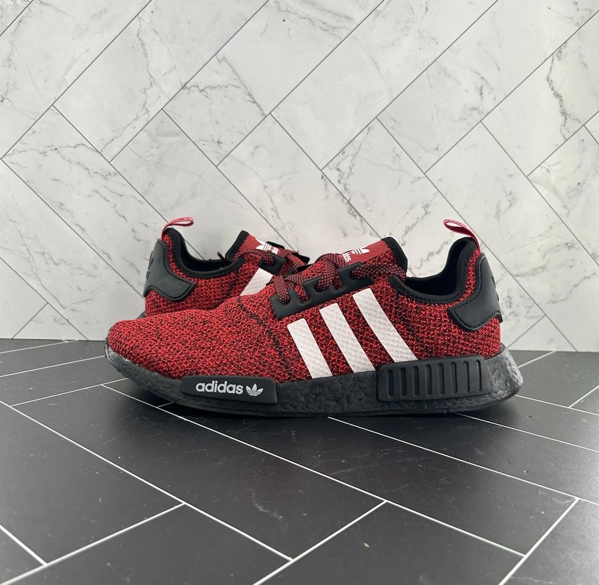 adidas NMD_R1 Carbon Red EF1241 size 9.0 RARE NIB adidas NMD_R1 Core Black Red for Sale | Authenticity  main image 3