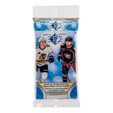 2023/24 UPPER DECK SP AUTHENTIC HOCKEY HANGER 72-PACK CASE