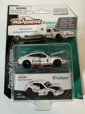  Majorette Porsche TAYCAN Turbo S Vaillant #6 