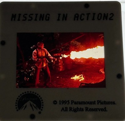 MISSING IN ACTION 2 Movie 35mm Film Slide - CHUCK NORRIS - FREE US SHIPPING!