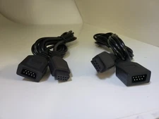 TWO  NEW 9 Foot Controller Joystick Extension Cables for Colecovision