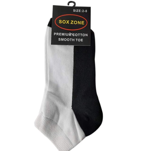 6 pares de calcetines deportivos de algodón premium para hombre y mujer talla 2-8 - Imagen 16 de 17