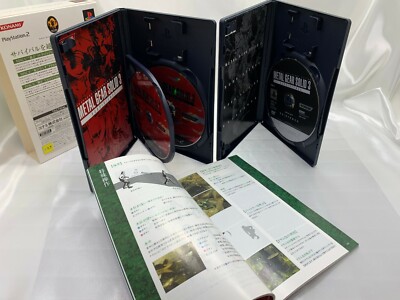 SONY PS2 Japan Metal Gear Solid 3 Subsistence Limited Edition with
