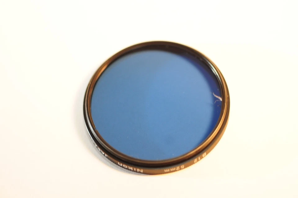 Nikon 52mm B12 dark Blue filter white letters for Nikkor Canon Sony Sigma lens - Image 4 of 4