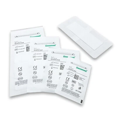 SAXOMED Pflaster-Set 20 Pflaster steril Wundverband sensitiv Wundpflaster latexfrei