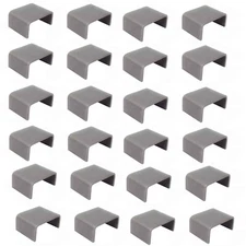 24pack 2x4 Steel Stake Pocket Holders 6 Gauge Weld-On for Trailer Truck Boards