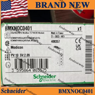 New Schneider Electric Modicon M340 BMX-NOC-0401 BMXNOC0401