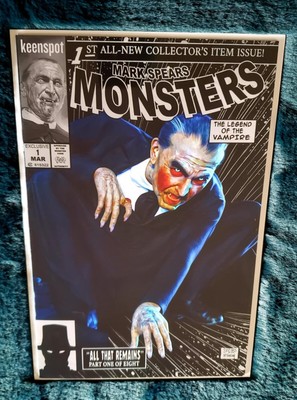 Mark Spears Monsters #1 4th Print Davis Rider C2E2 - SILVER Variant LTD 200