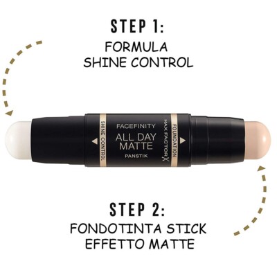 Max Factor Würde Alle Day Matte Pan Stick Stiftung Matt Make Up Gesicht 3783