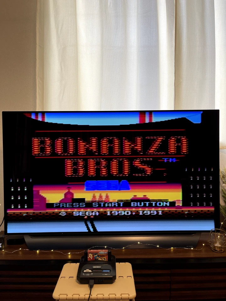 Bonanza Bros Mega Drive Japan (Box, Manual) - Image 2 of 4