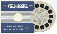 Cheyenne Canyons and Seven Falls Colorado View-Master Reel SP-241