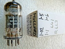 M8137 CV4004 ECC83 12AX7 Mullard Mitcham Box Plate U NOS Valve Tube 1pc Jan21A